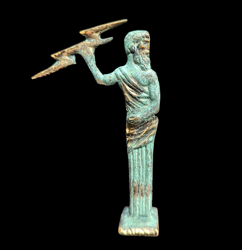 Bronze Zeus Statue-statuary-2 Greeks Inc.-PaxtonGate