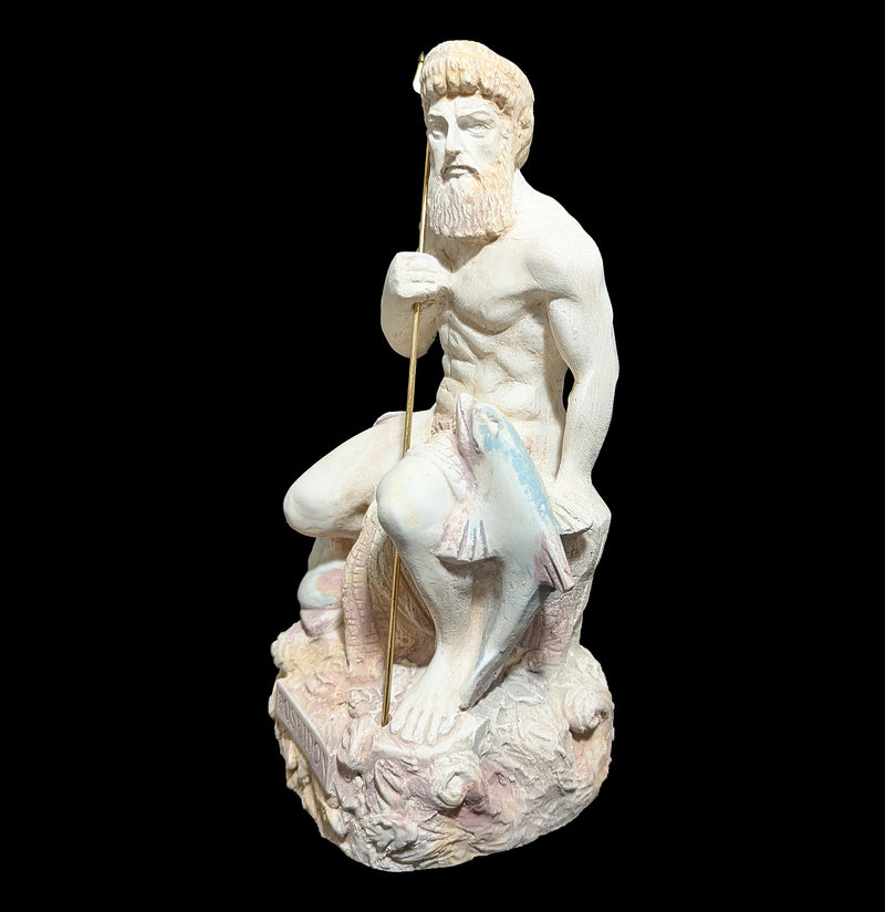 Alabaster Poseidon Statue-statuary-2 Greeks Inc.-PaxtonGate