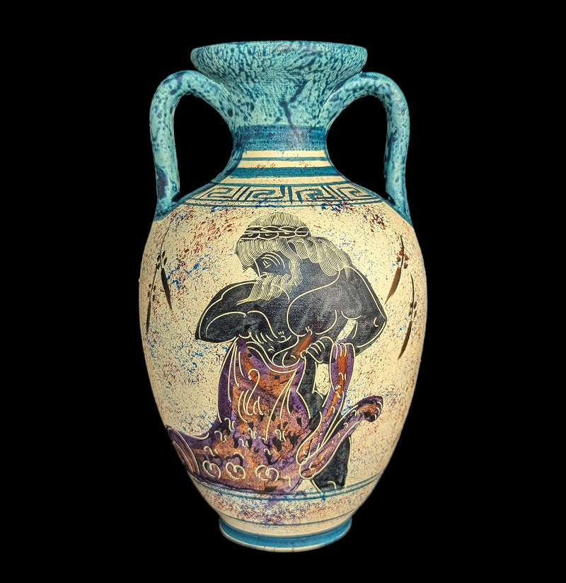 Handmade Painted Greek Vase-AntqRplica-2 Greeks Inc.-PaxtonGate