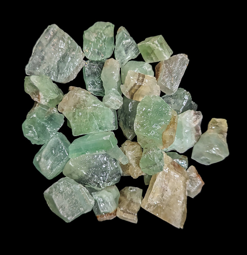 Rough Green Calcite Crystal-Minerals-El Paso Rock Shop-PaxtonGate