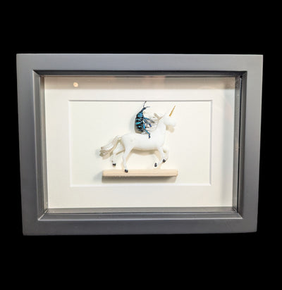 Unicorn Beetle Diorama-Insects-Bug Under Glass-PaxtonGate
