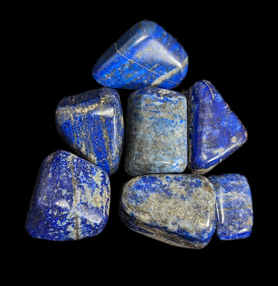 Tumbled Lapis Lazuli Stone-Minerals-Quasar Gems-PaxtonGate