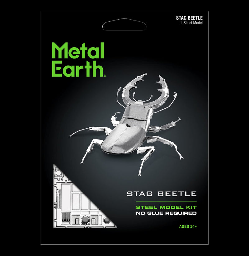 Metal Stag Beetle 3D Model-Kids-Metal Earth-PaxtonGate