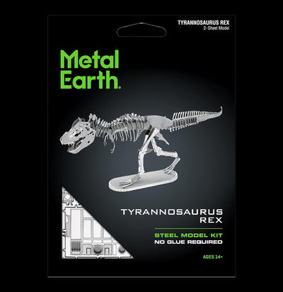 Metal Tyrannosaurus Rex Skeleton 3D Model-Kids-Metal Earth-PaxtonGate