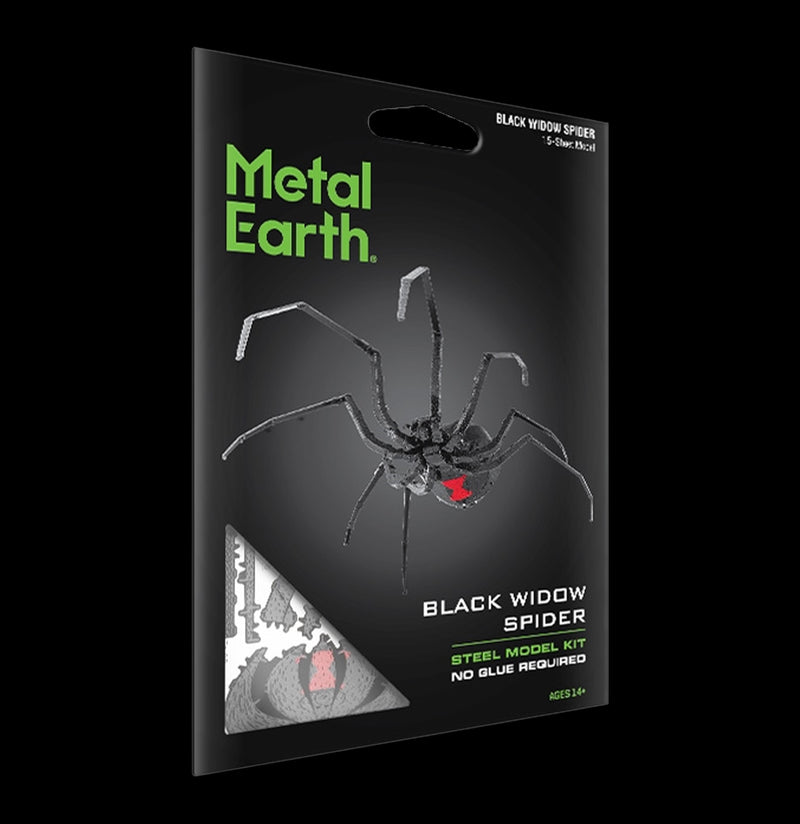 Metal Black Widow 3D Model-Kids-Metal Earth-PaxtonGate