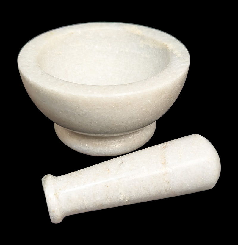 White Mortar and Pestle-Kitchen-Benjamin International-PaxtonGate