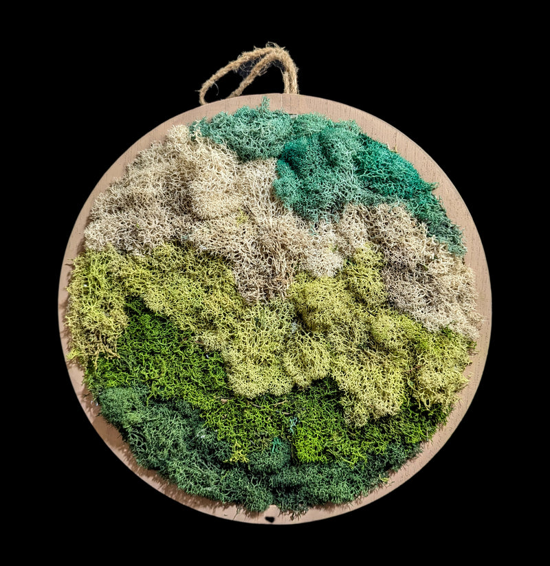 Circular Moss Wall-Decor-Wren Sayler-PaxtonGate