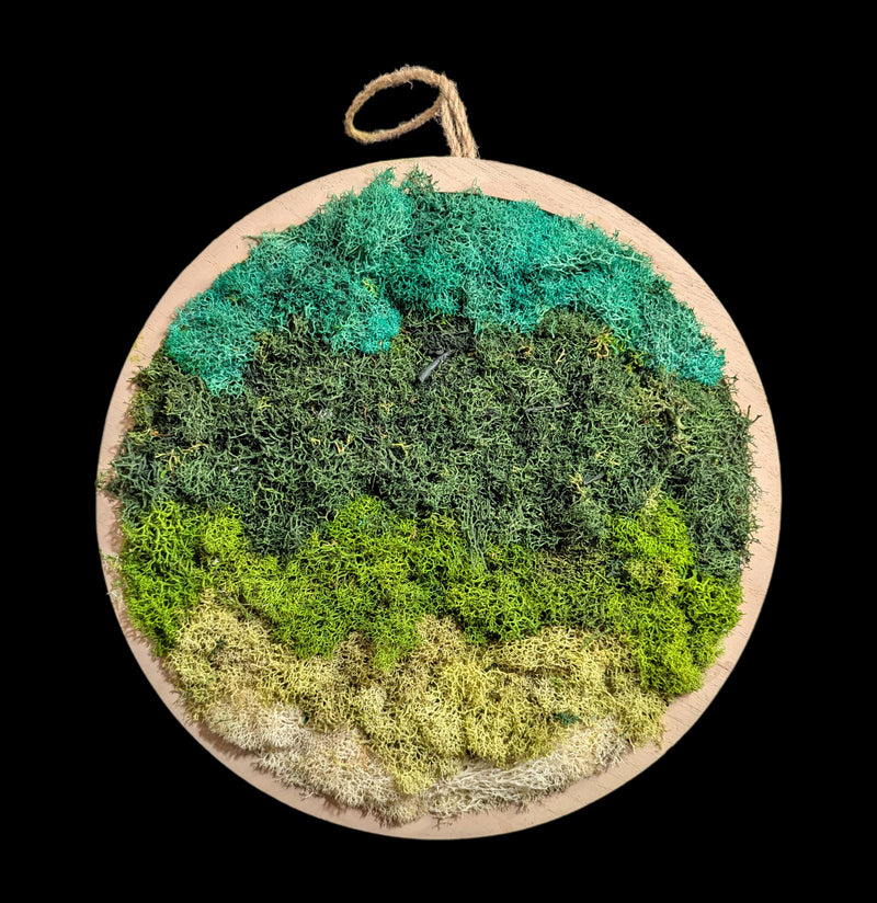 Circular Moss Wall-Decor-Wren Sayler-PaxtonGate