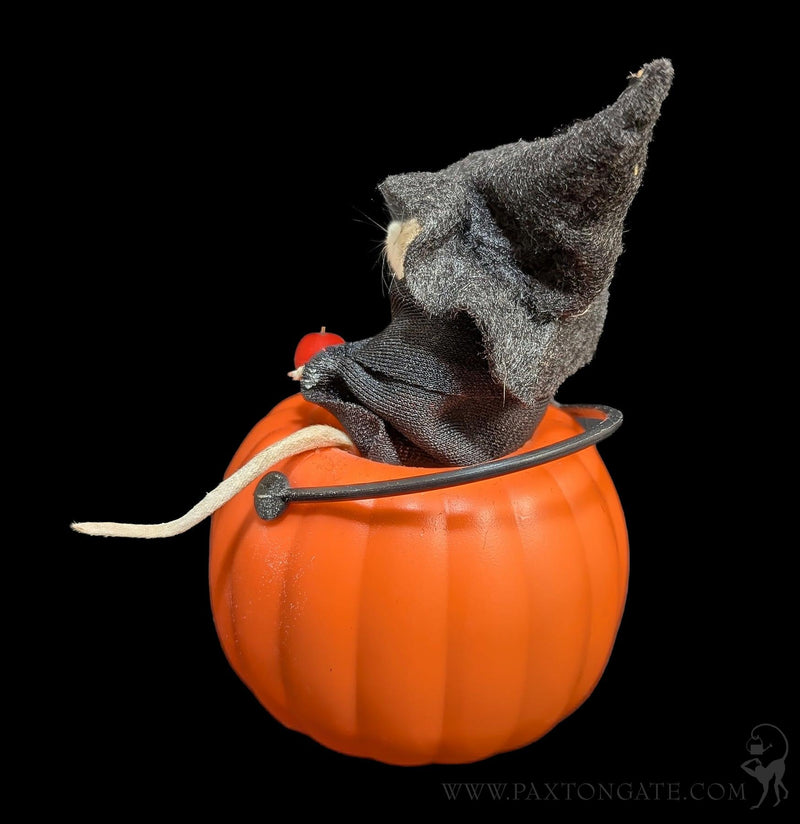 Witch in Jack-O-Lantern Taxidermy Mouse-Taxidermy-Classic mouse parade-PaxtonGate