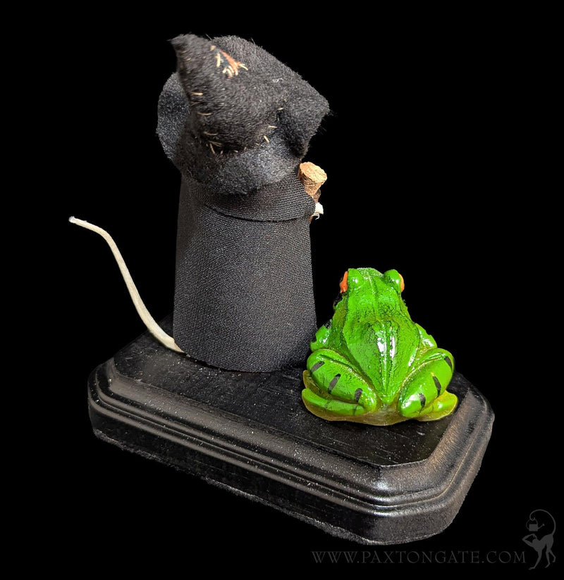 Witch with Frog Mouse Taxidermy-Taxidermy-Classic mouse parade-PaxtonGate