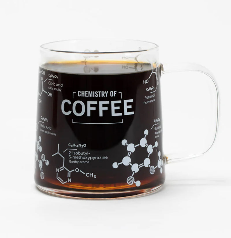 Glass Coffee Chemistry Mug-Kitchen-Cognitive Surplus-PaxtonGate