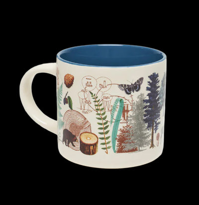 Woodland Forest Ceramic Mug-Kitchen-Cognitive Surplus-PaxtonGate