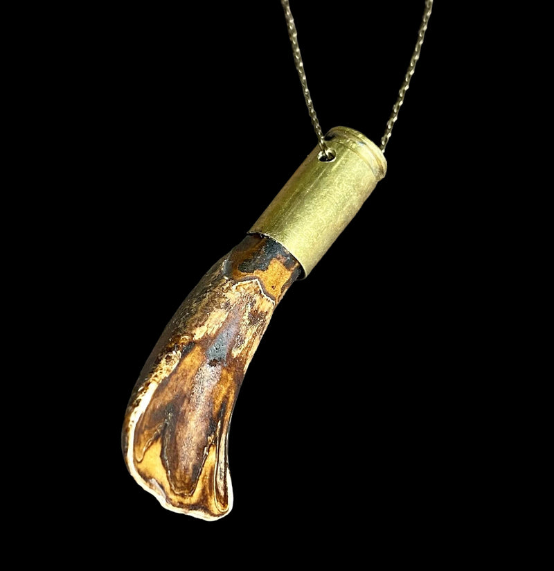 Buffalo Tooth Necklace-Necklaces-Astali-PaxtonGate
