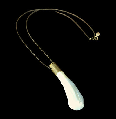 Buffalo Tooth Necklace-Necklaces-Astali-PaxtonGate