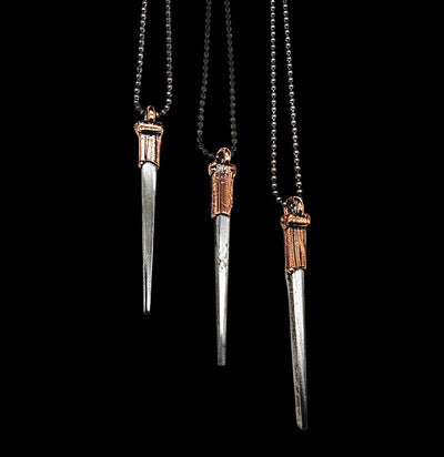 Coffin Nail Necklace-Necklaces-Merging Metals-PaxtonGate