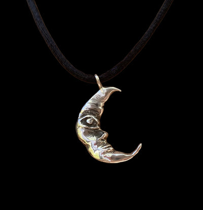 Sterling Silver Moon Pendant-Accessories-Cherry Creek-PaxtonGate