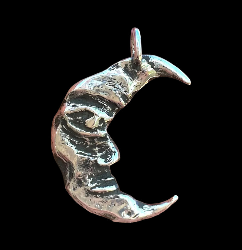 Sterling Silver Moon Pendant-Accessories-Cherry Creek-PaxtonGate