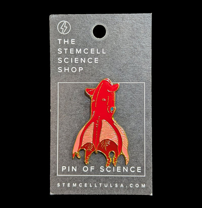 Enamel Vampire Squid Pin-Accessories-Stemcell Science Shop-PaxtonGate