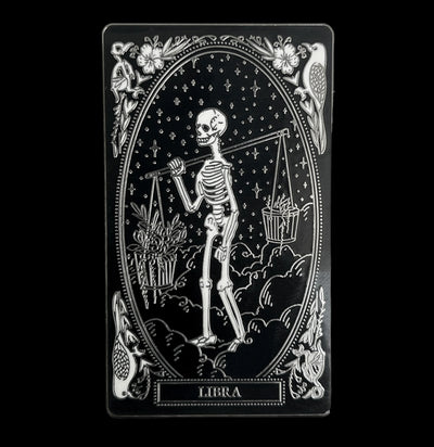 Skeletal Zodiac Pin-Accessories-13th Press-PaxtonGate
