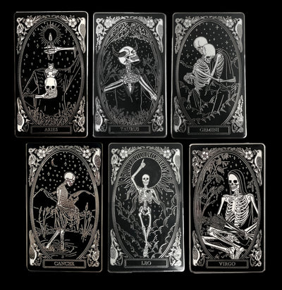 Skeletal Zodiac Pin-Accessories-13th Press-PaxtonGate