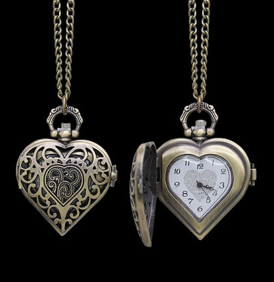 Treasured Heart Pocket Watch-Accessories-ZAD-PaxtonGate