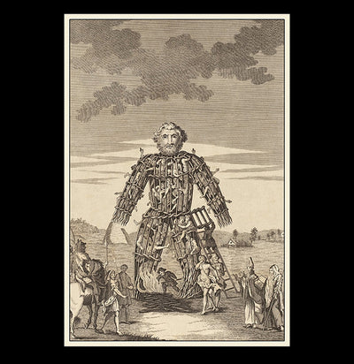 The Wicker man of the Druids Poster-Posters-Bristol & London-PaxtonGate