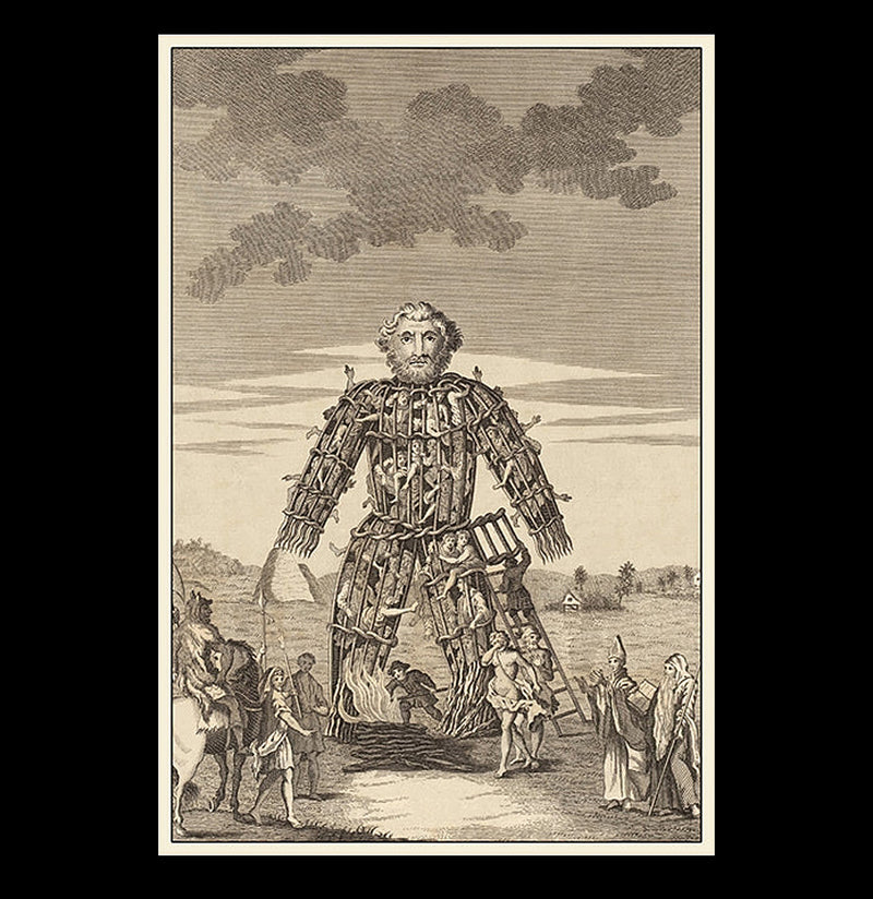 The Wicker man of the Druids Poster-Posters-Bristol & London-PaxtonGate