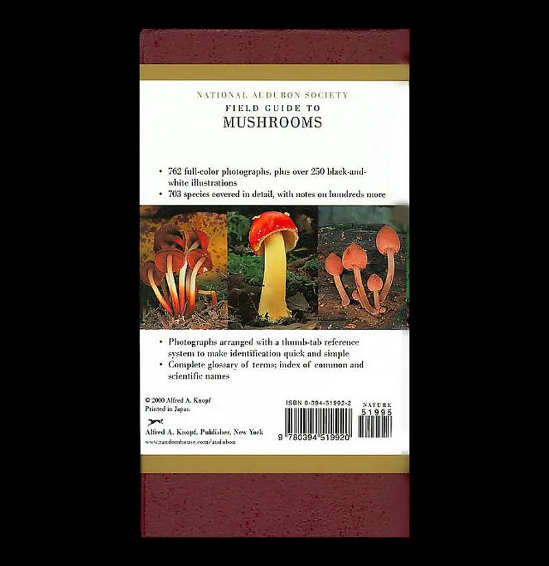 National Audubon Society Field Guide to Mushrooms-Books-Penguin Random House-PaxtonGate