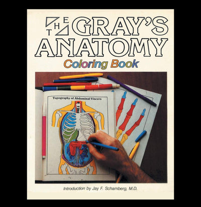Gray's Anatomy Coloring Book-Toys-Hachette Book Group-PaxtonGate