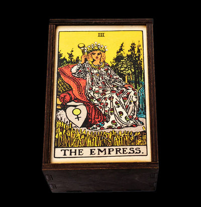 The Empress Tarot Card Stash Box-CaseBwlBox-Most Amazing-PaxtonGate