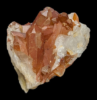 Tangerine Quartz Crystal Cluster-Minerals-Genilson de Moura Mines-PaxtonGate