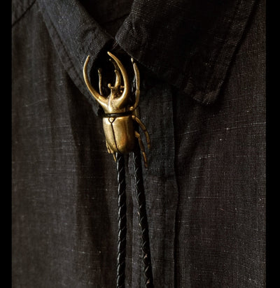 Atlas Beetle Bolo Tie-Accessories-Big Bad Beetle Bolos-PaxtonGate