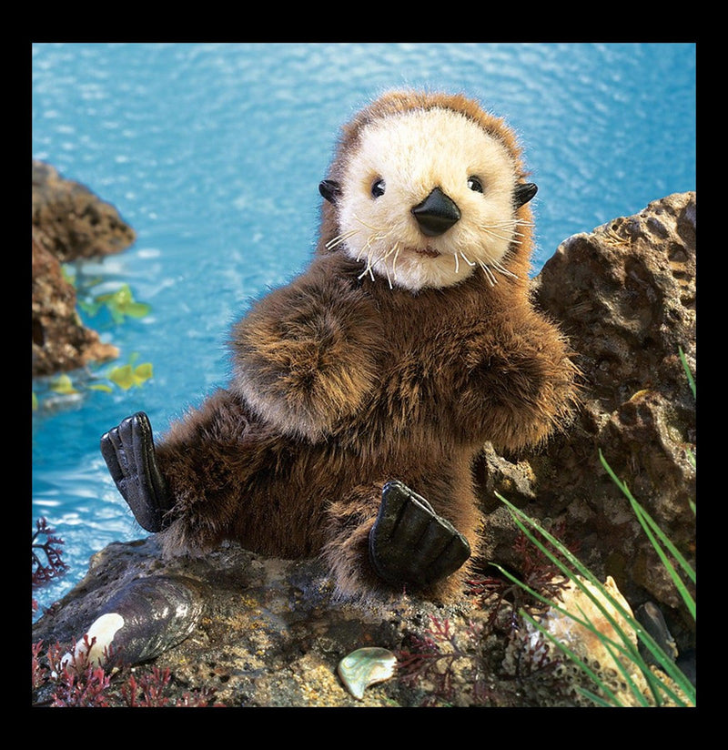 Baby Sea Otter Puppet - Paxton Gate