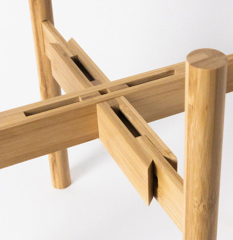 Adjustable Bamboo Plant Stand-Pots&Mntg-Kanso Designs-PaxtonGate