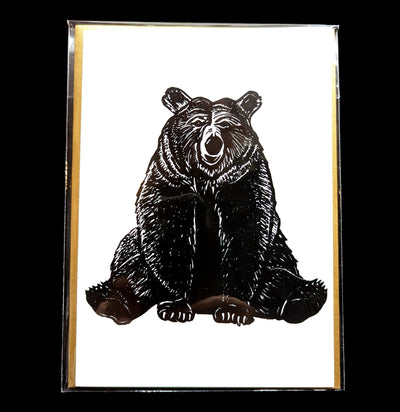 Bear Greeting Card-Cards-Pufferfish Press-PaxtonGate
