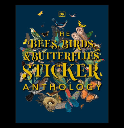 Bees Birds Butterflies Stickerbook-Stickers-Penguin Random House-PaxtonGate