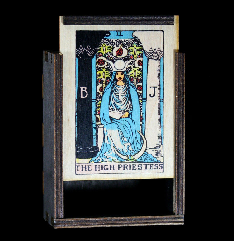 The High Priestess Tarot Card Stash Box-CaseBwlBox-Most Amazing-PaxtonGate
