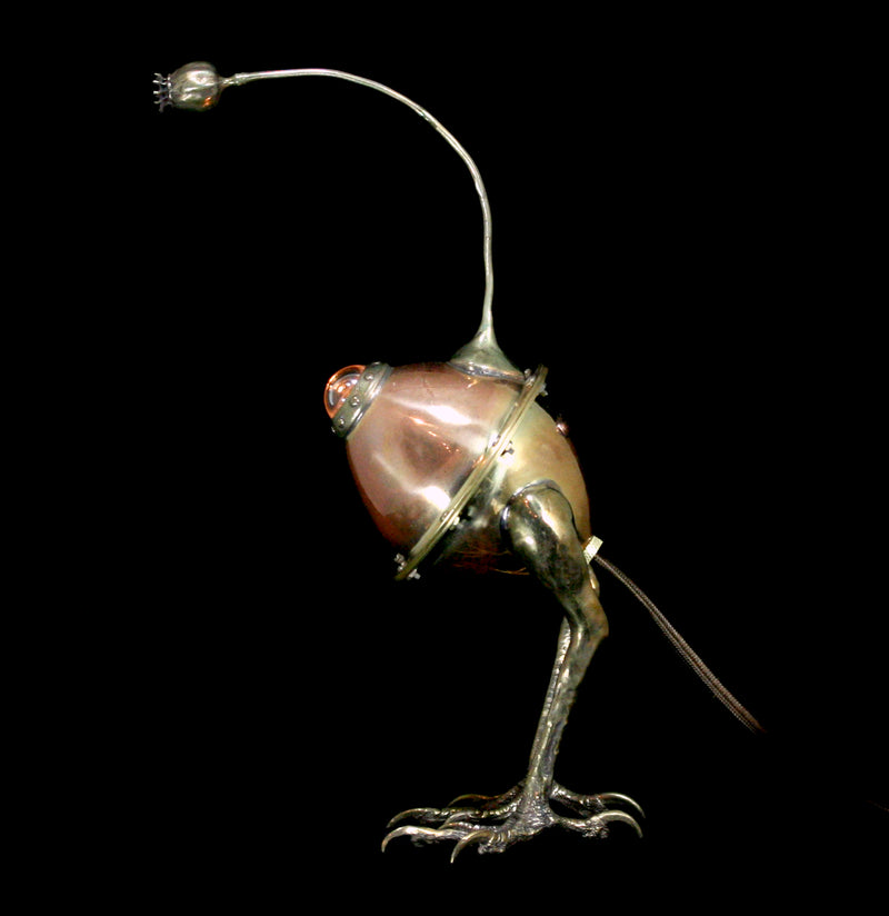 Small Brass Opium Gazer Lamp-Lighting-Evan Chambers-PaxtonGate