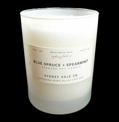 Sydney Hale Blue Spruce & Spearmint Candle-Candles-Sydney Hale Co.-PaxtonGate