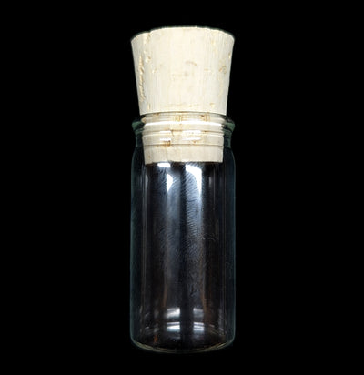 Clear Glass Vial with Cork-Jars & Bottles-Specialty Bottle-PaxtonGate