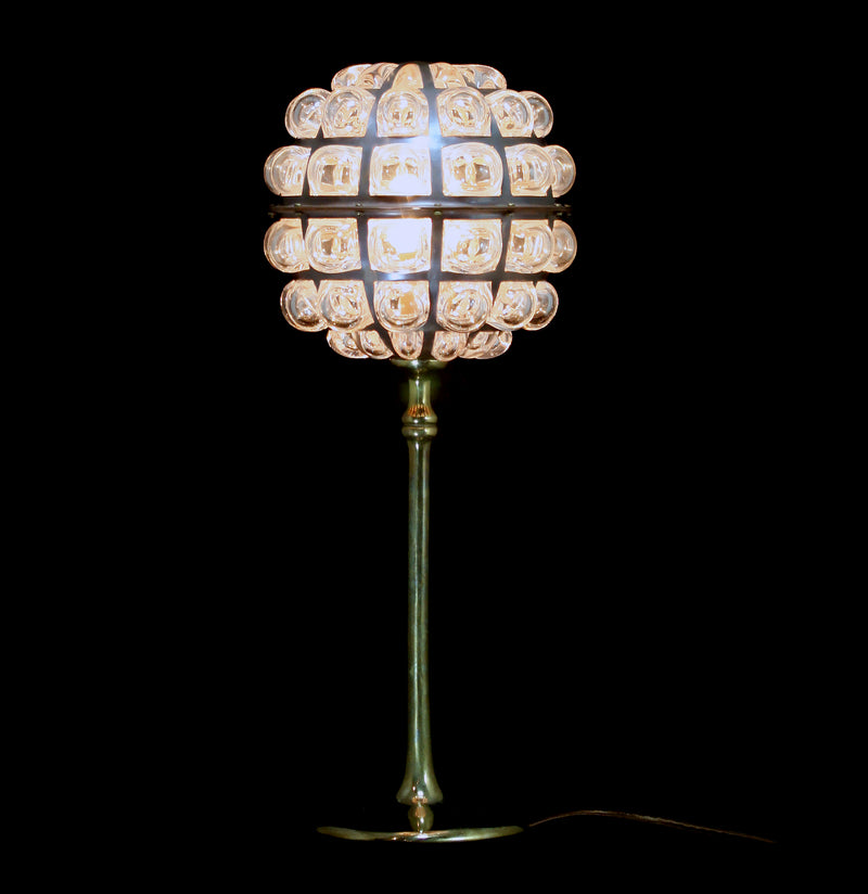 Small Dandelion Candlestick Lamp-Lighting-Evan Chambers-PaxtonGate