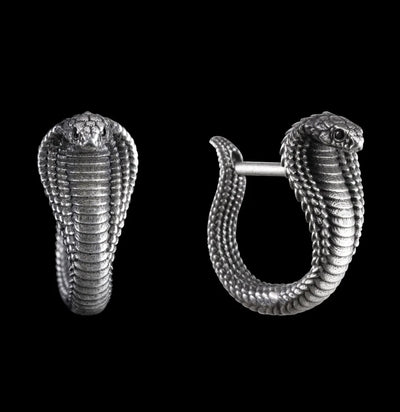 Cobra Stud Earrings-Earrings-Coppertist-PaxtonGate