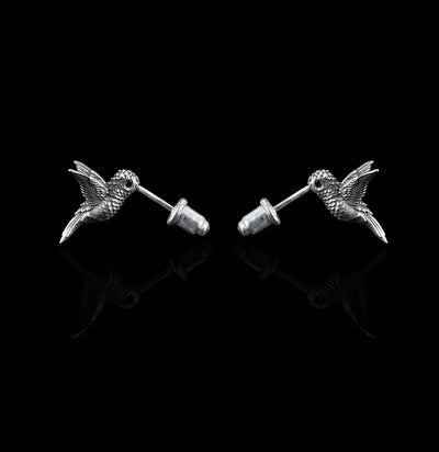 Hummingbird Stud Earrings-Earrings-Coppertist-PaxtonGate