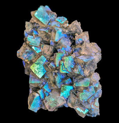 Aura Fluorite Crystal Cluster-Minerals-Crystal Classics-PaxtonGate