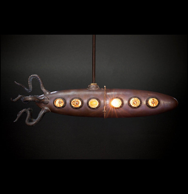 Squid Hanging with Sconce Bracket Lamp-Lighting-Evan Chambers-PaxtonGate