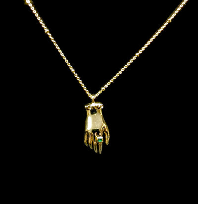 The Queens Hand Necklace-Necklaces-Spitfire Girl-PaxtonGate