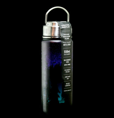 Twilight Forest Steel Bottle-Drinkware-Cognitive Surplus-PaxtonGate