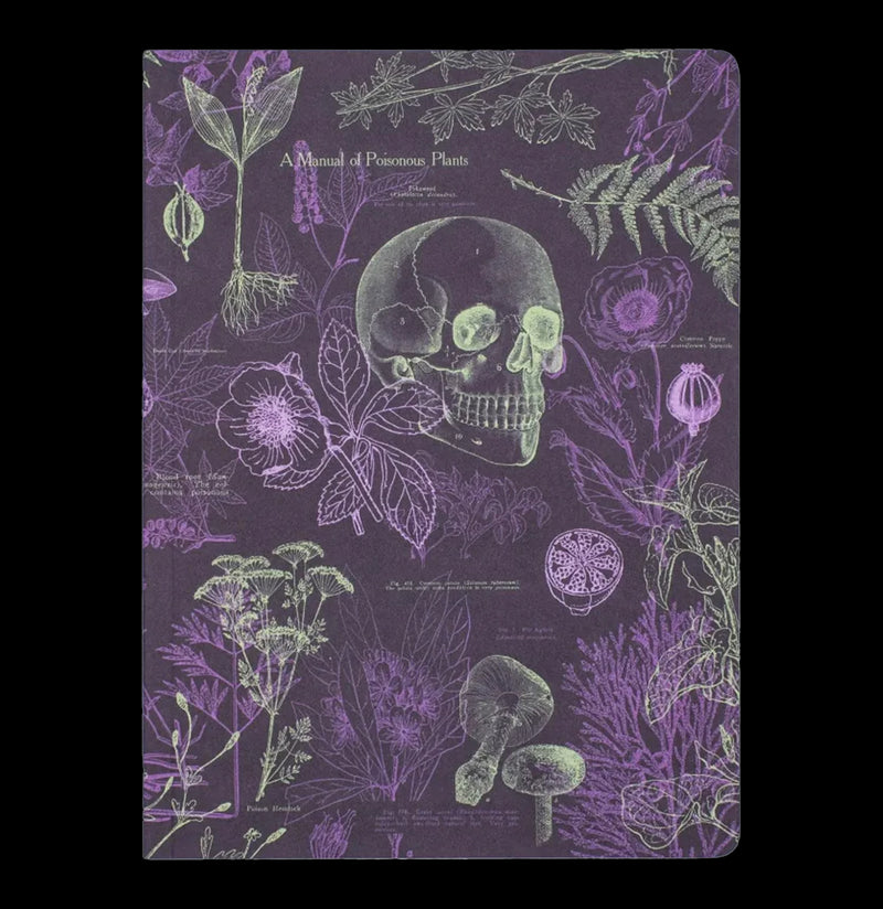 Poisonous Plants Hardcover Notebook-Notebooks-Cognitive Surplus-PaxtonGate