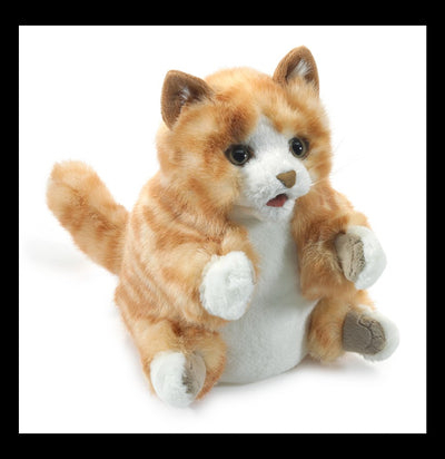 Orange Tabby Kitten Puppet - Paxton Gate