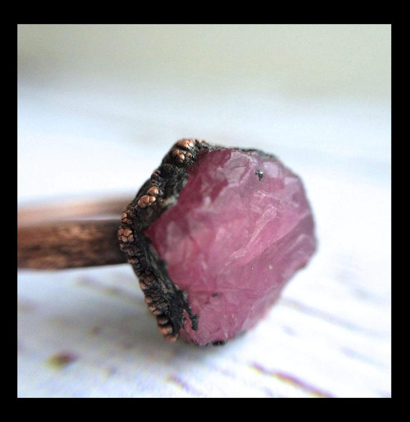 Rough Ruby Ring - Paxton Gate